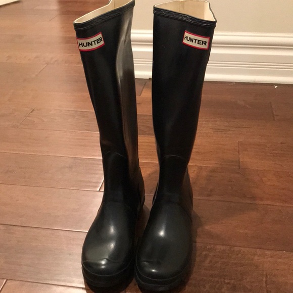 Hunter Shoes - hunter rain boots *not shiny*